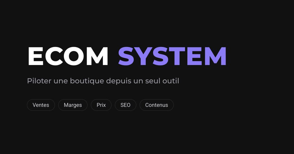 Ecom System