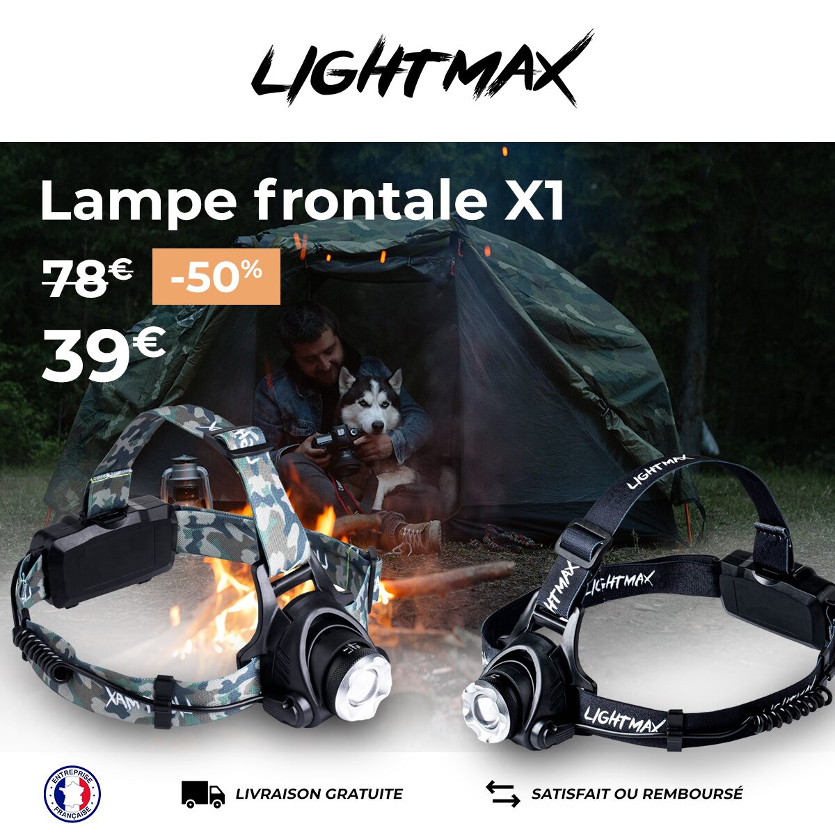 Page d’accueil de Lightmax